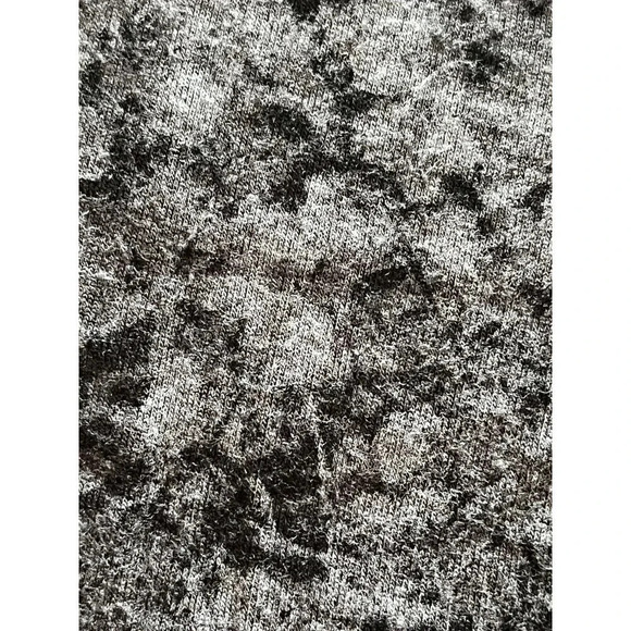 Soma Womens Grey BLK Short Sleeve Twist Front Tunic Dancing fairy grunge  M - Picture 8 of 9